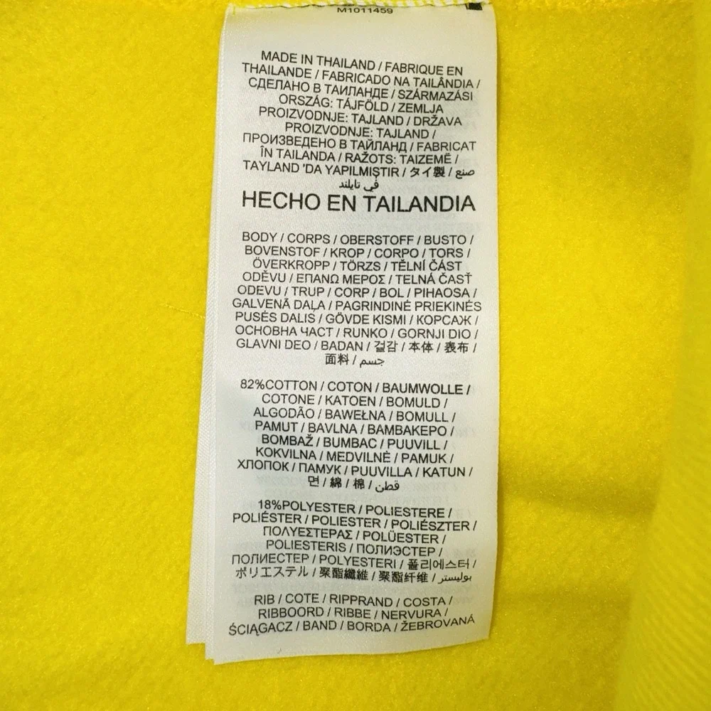 Nike Oregon Ducks Yellow Hoodie NWT Men Basketball Fleece Back Print Medium M